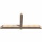 Ekena Millwork Eugene Smooth Timber Gable Bracket, Douglas Fir, 84"W x 38"H x 5 1/2"D x 5 1/2"F, 11/12 Pitch GBW084X38X0606EUG00SDF - alternate 5
